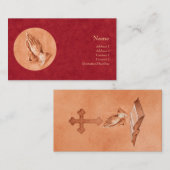 Hands bidden visitekaartje (Voorkant / Achterkant)