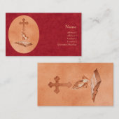 Hands bidden visitekaartje (Voorkant / Achterkant)