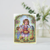 Hands-Briefkaart helpen Briefkaart (Staand voorkant)