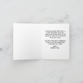 Hands Clasped in Love for Vaderdag Card Kaart (Binnen)