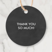 Hands Down Je bent de beste in de buurt van Label, Bedankjes Labels (Achterkant)