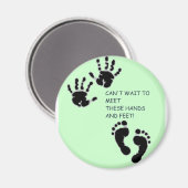 Hands en Feet Green Magneet (Voorkant / Achterkant)