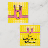 Hands- en hartstilstand Visitekaartje (Voorkant / Achterkant)