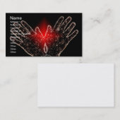 HANDS+giften Visitekaartje (Voorkant / Achterkant)