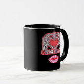 Hands Halloween Classic - Luiaard Kostuum Mok (Voorkant rechts)