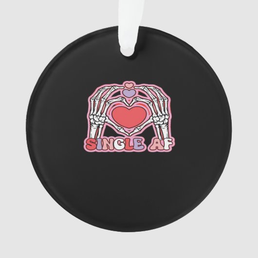 Hands Halloween Classic – Spooky Skeleton Design Ornament (voorkant)