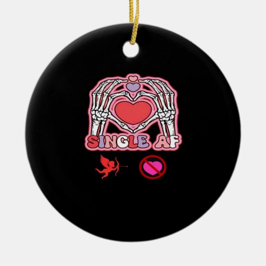 Hands Halloween Quote – griezelige Schattigee slog Keramisch Ornament (Voorkant)