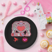 Hands Halloween Quote – griezelige Schattigee slog Papieren Bordje (Feest)