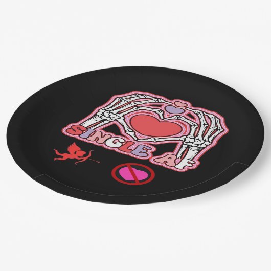 Hands Halloween Quote – griezelige Schattigee slog Papieren Bordje (Gekanteld)