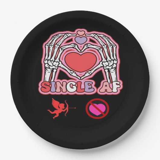 Hands Halloween Quote – griezelige Schattigee slog Papieren Bordje (Voorkant)