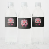 Hands Halloween Quote – griezelige Schattigee slog Waterfles Etiket (Flessen)