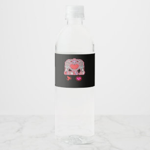 Hands Halloween Quote – griezelige Schattigee slog Waterfles Etiket