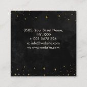 Hands helen - Triple moon Vierkante Visitekaartje (Achterkant)