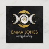 Hands helen - Triple moon Vierkante Visitekaartje (Voorkant)