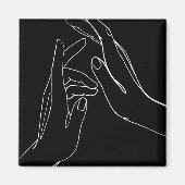 Hands helpen magneet (Voorkant)