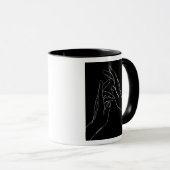 Hands helpen mok (Voorkant rechts)