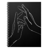 Hands helpen notitieboek (Voorkant)