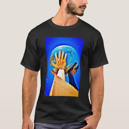 Hands helpen t-shirt (Voorkant)