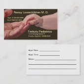 Hands helpen visitekaartje (Voorkant / Achterkant)