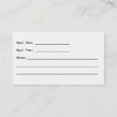 Hands helpen visitekaartje (Achterkant)