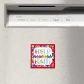 Hands Helping Haiti Magnet (Insitu (Vaatwasser))