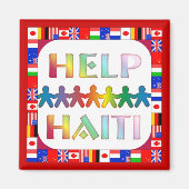Hands Helping Haiti Magnet (Voorkant)