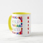 Hands Helping Haïti Mok (Voorkant links)