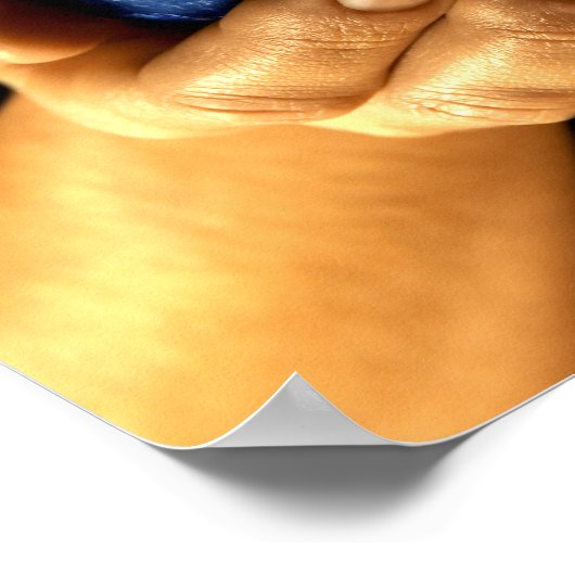 Hands Holding Earth Chiropractisch Poster (Hoek)