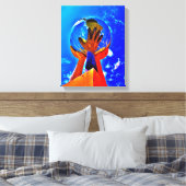 Hands II helpen Canvas Afdruk (Insitu (Slaapkamer))