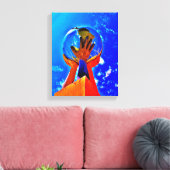 Hands II helpen Canvas Afdruk (Insitu (Woonkamer))