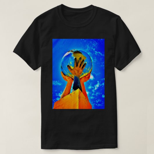Hands II helpen T-shirt (Design voorkant)