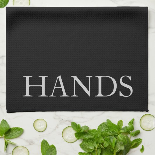 HANDS KITCHEN TOWEL THEEDOEK (Gevouwen)