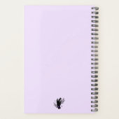 Hands Moon Logo Reiki Massage Appointment Book Planner (Achterkant)