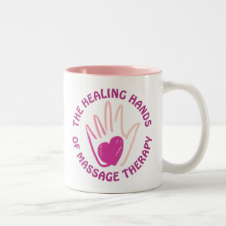 Hands MT-Mok voor genezing Tweekleurige Koffiemok