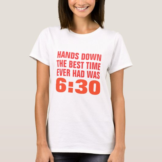 Hands neer het Beste T-shirt (Voorkant)