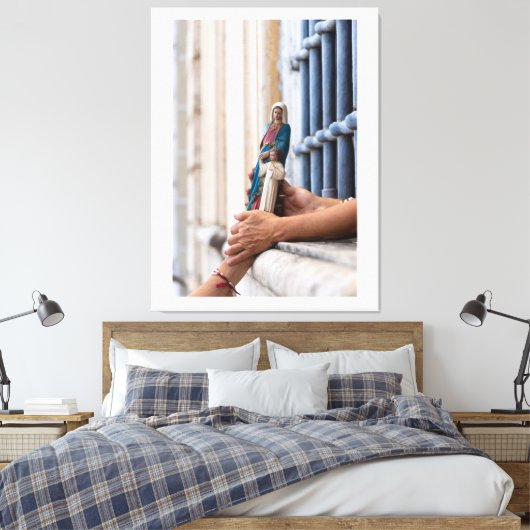 Hands of Devotion Canvas Afdruk (Insitu (Slaapkamer))