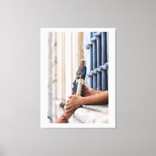 Hands of Devotion Canvas Afdruk (Voorkant)