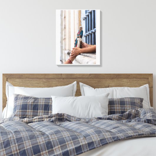 Hands of Devotion Canvas Afdruk (Insitu (Slaapkamer))