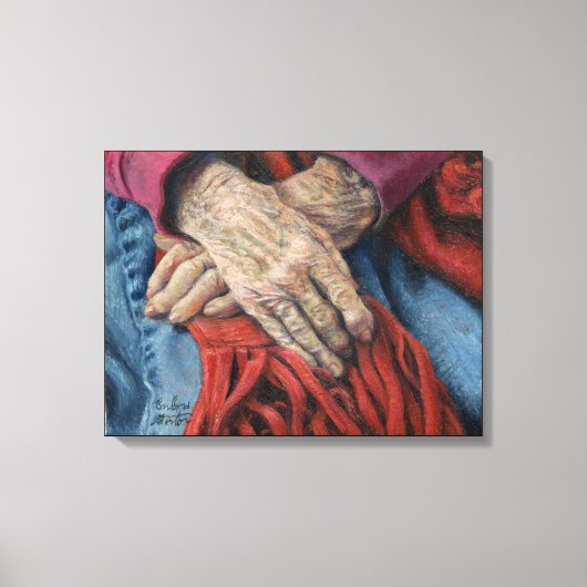 "Hands of Time" Canvas Afdruk (Voorkant)