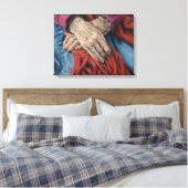 "Hands of Time" Canvas Afdruk (Insitu (Slaapkamer))