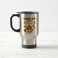 HANDS OFF IK BEHOOR TOT Sarah Herfst Travel Mug