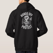 Hands Off Protest Our Rights Our Vote Statement Hoodie (Achterkant)