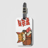 Hands Off This Is Seriously Not Your Bag Bagagelabel (Voorkant (verticaal))