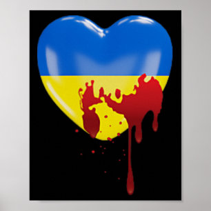 Hands Off Ukraine In Oekraïense Betoging Tegen Put Poster
