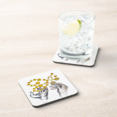 Hands Outstretched with Golden Globes Bier Onderzetter (Rechterzijde)