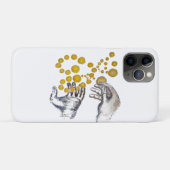 Hands Outstretched with Golden Globes Case-Mate iPhone Case (Achterkant (horizontaal))