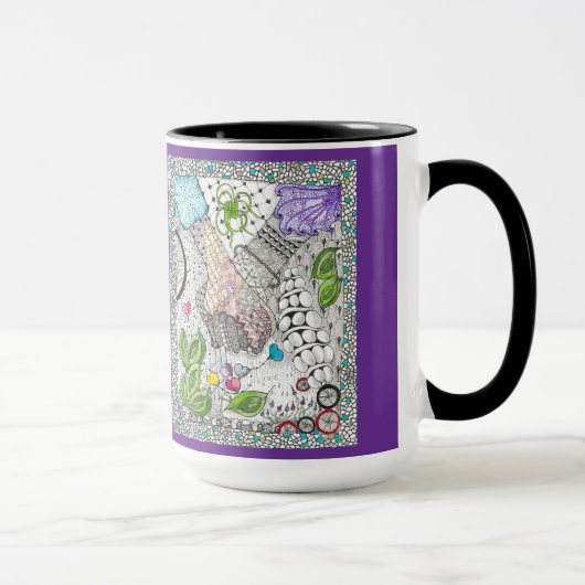 Hands Over Hearts opnieuw bekeken Mok (Rechts)