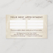 Hands Reiki Symbool in Lotus-tekening hellen Visitekaartje (Achterkant)