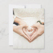 Hands Romantic huwelijks Hart Weddenschap (Voorkant)