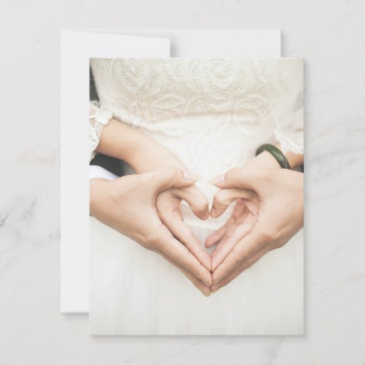 Hands Romantic huwelijks Hart Weddenschap (Voorkant)